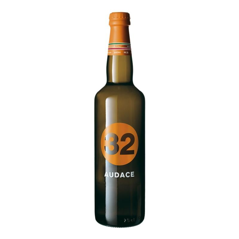 Bottiglia di Birra 32 "Audace" (Arancione)