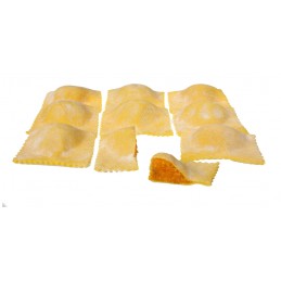 Porzione di tortelli di zucca