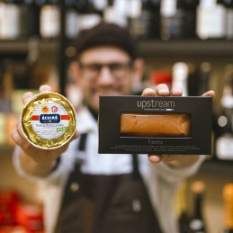 burro echirè e filetto salmone upstream