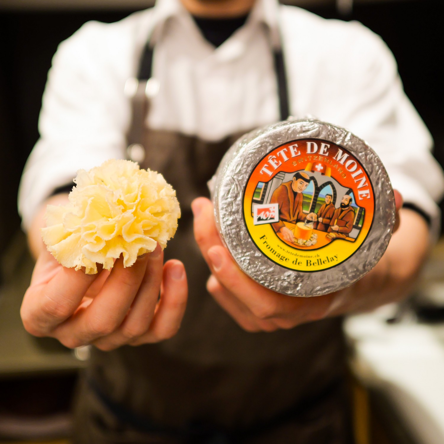 tete de moine intero e roselline