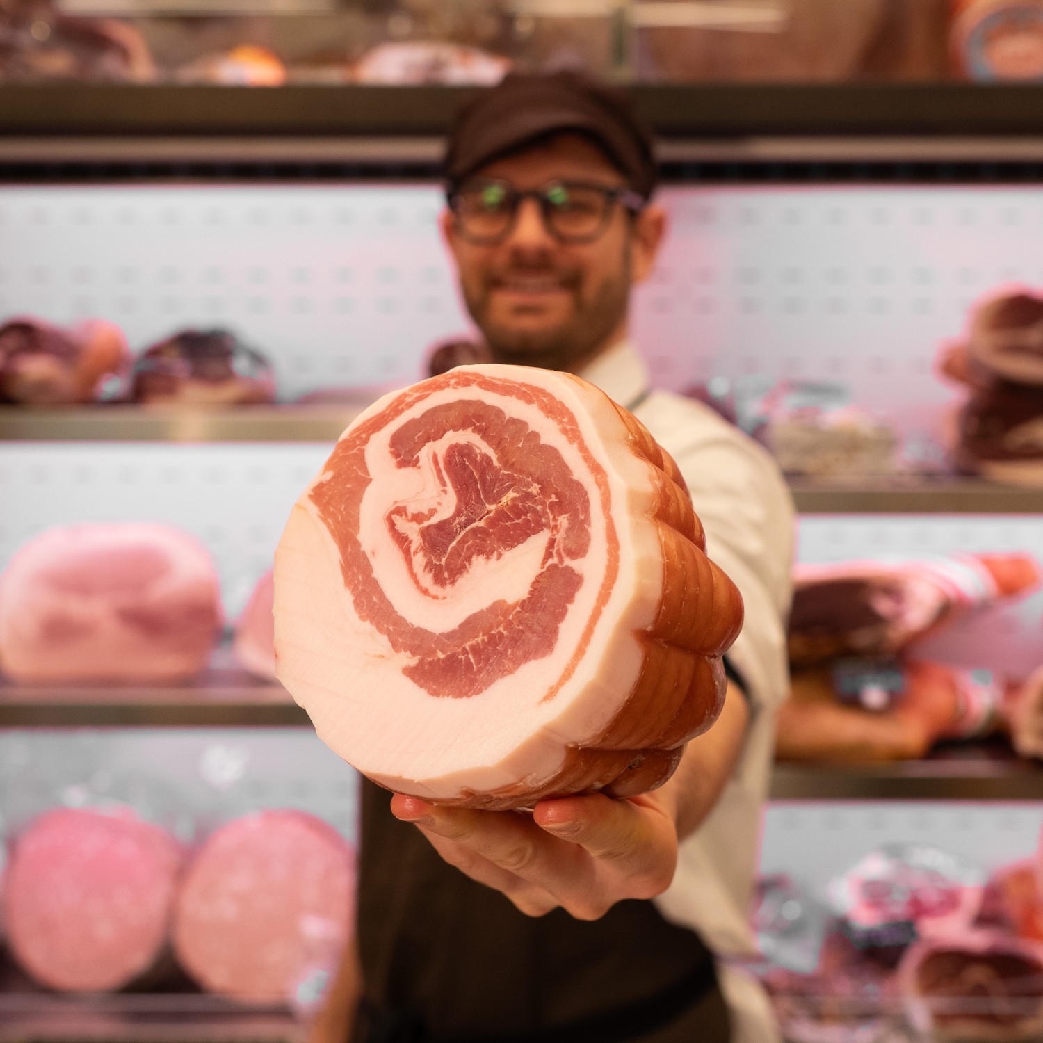 Pancetta Piacentina stagionatura riserva a tranci