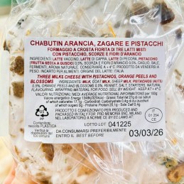 etichetta chabutin arancia zagara pistacchio