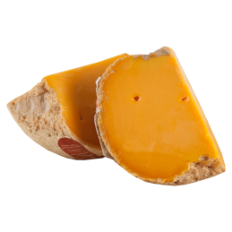 Fetta di formaggio Mimolette