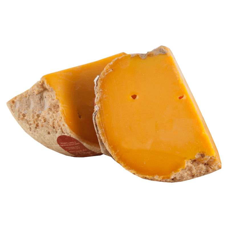 Fetta di formaggio Mimolette