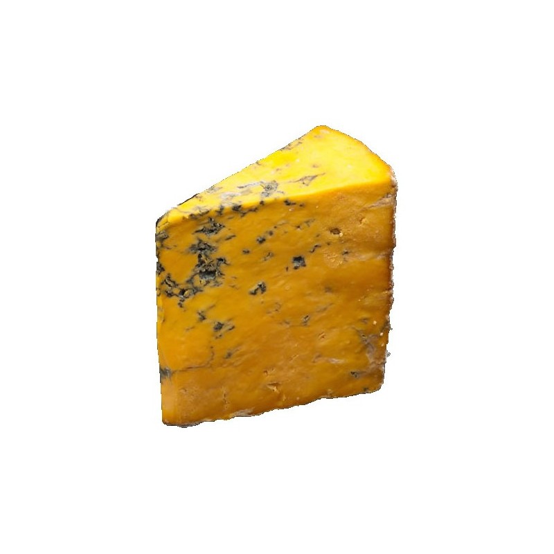 Fetta di formaggio Shropshire-Blue