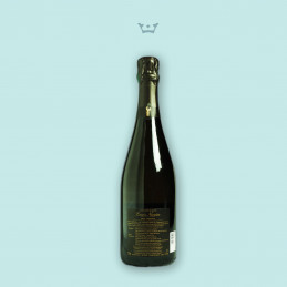 Champagne Brut Reserve 1er Cru Louis Nicaise bottiglia retro